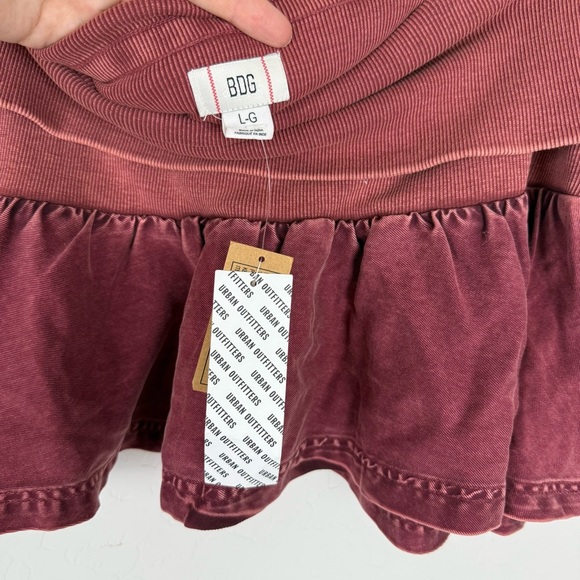 Urban Outfitters BDG Yelena Foldover Micro Skirt - Picture 6 of 8